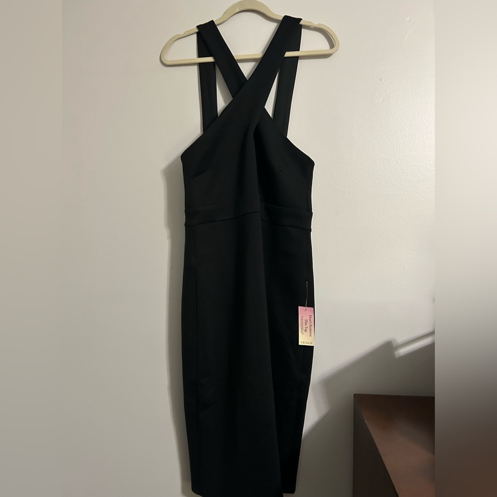 Cocktail Black Women's Dress Large
